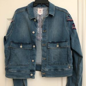 LuLaRoe Kenny Large Light Denim Jacket